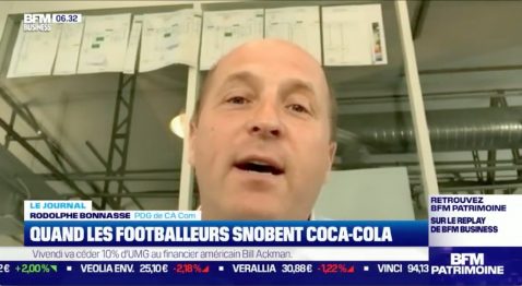 Les Footballers snobent Coca-Cola, l’action chute / BFM Business