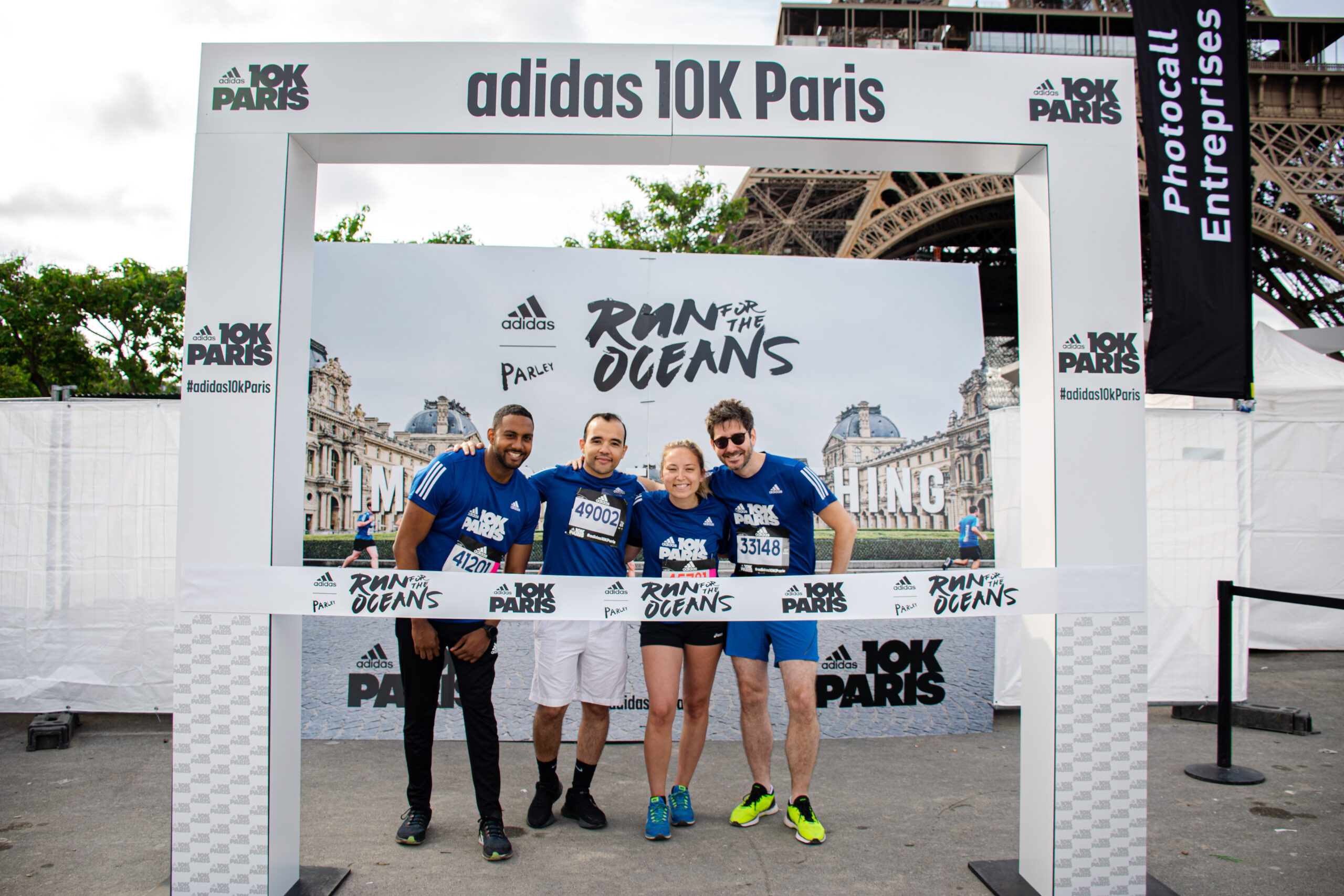 L’équipe ARISTID au ADIDAS 10K