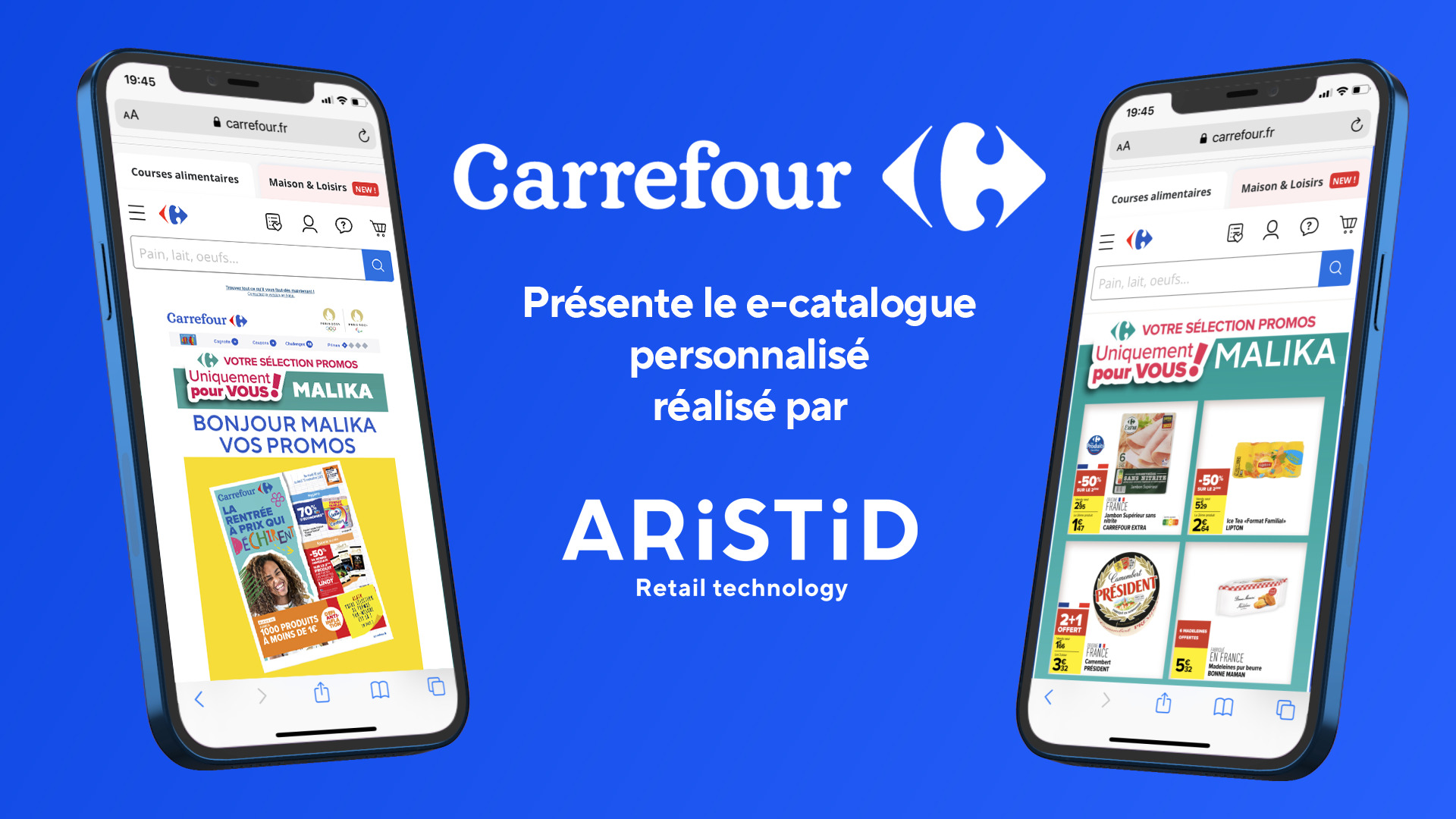 Le E-Catalogue CARREFOUR by ARISTID