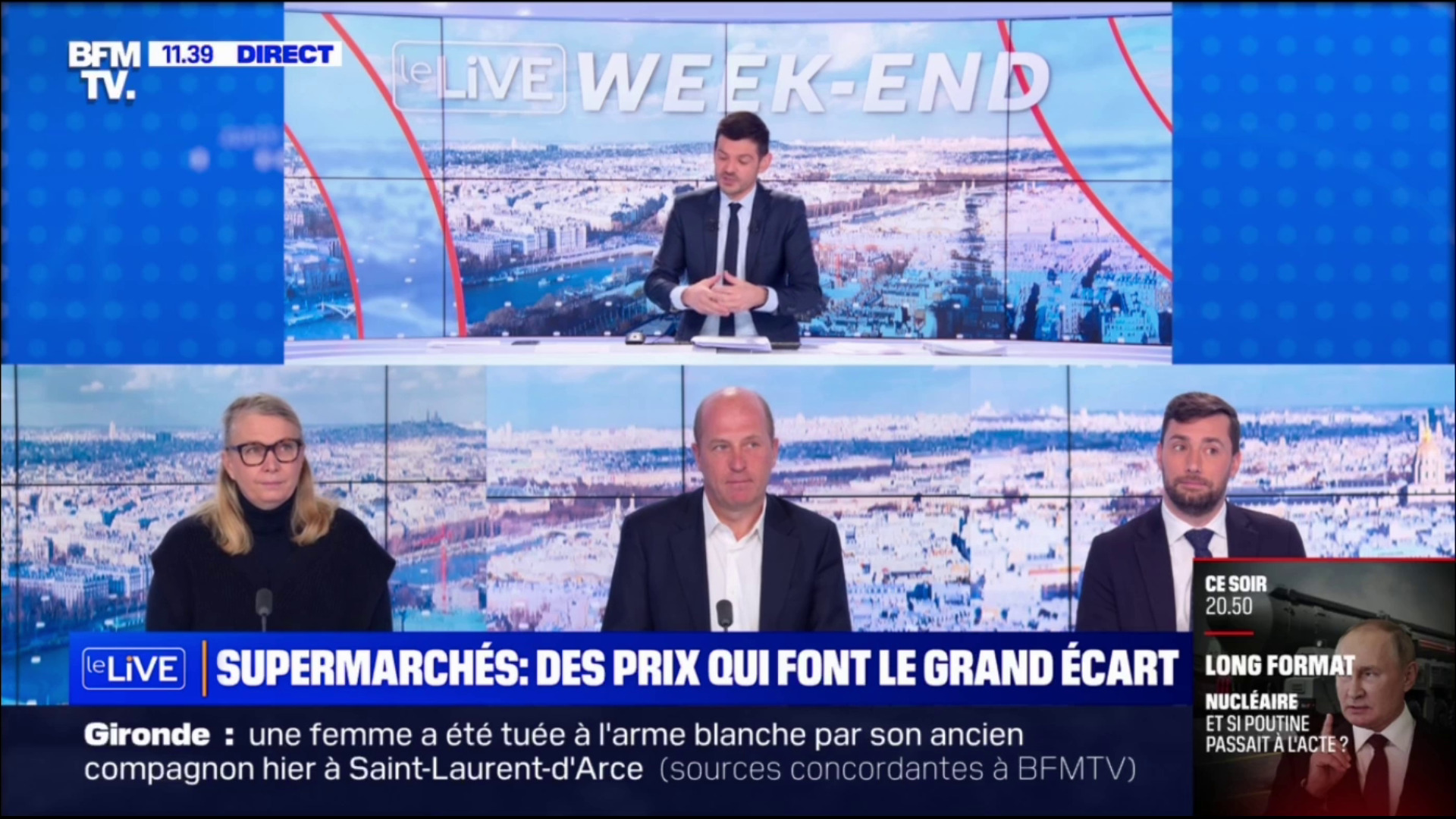 Supermarchés : des prix qui font le grand écart / BFM TV