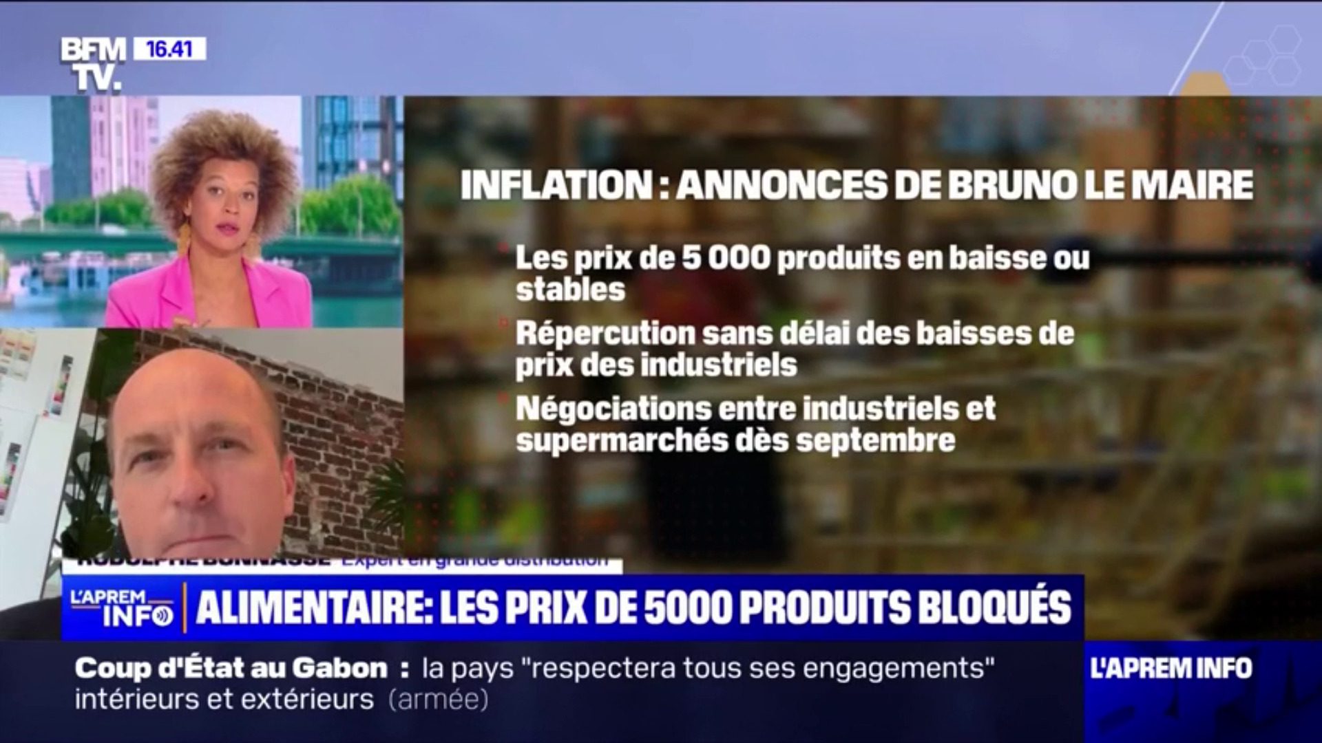 Inflation : Prices frozen on 5,000 products!