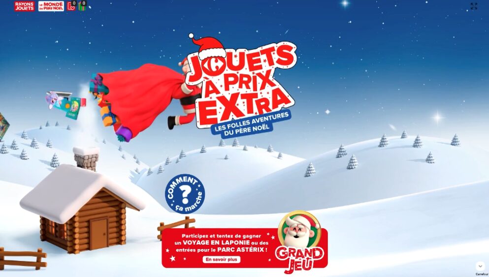 ARISTID réinvente le catalogue de Noël pour Carrefour